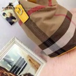 Burberry-0223-03 潮流時尚款來自星星的妳千頌依同款可拆式皮質斜背帶水桶包