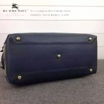 Burberry-0229-02 潮流時尚新款原單手掌紋進口牛皮配布手提斜背包