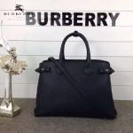 Burberry-0229-01 潮流時尚新款原單手掌紋進口牛皮配布手提斜背包