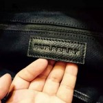 BURBERRY-0232 潮流時尚新款原版棉麻混合搭配進口意大利牛皮男包