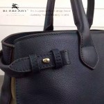 Burberry-0229-02 潮流時尚新款原單手掌紋進口牛皮配布手提斜背包