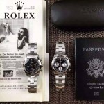 ROLEX-063-9 明星余文樂同款保羅諾曼迪通拿紀念版日本多功能石英腕錶