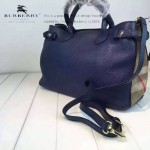 Burberry 1771 潮流時尚款running man宋智孝同款荔枝紋女士手提單肩包