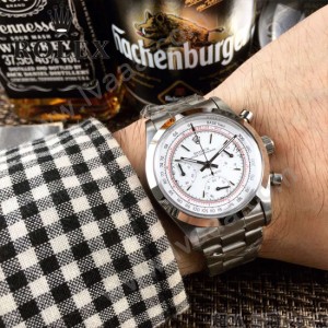 ROLEX-063-7 明星余文樂同款保羅諾曼迪通拿紀念版日本多功能石英腕錶