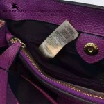 Burberry 1771-01 潮流時尚款running man宋智孝同款荔枝紋女士手提單肩包