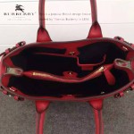 Burberry-0229-03 潮流時尚新款原單手掌紋進口牛皮配布手提斜背包