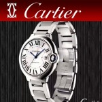 CARTIER-310 時尚經典藍氣球系列把頭鑲嵌天然藍寶石可搭配9015/2892自動機械腕錶