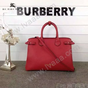 Burberry-0229-03 潮流時尚新款原單手掌紋進口牛皮配布手提斜背包