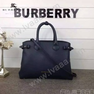 Burberry-0229-02 潮流時尚新款原單手掌紋進口牛皮配布手提斜背包