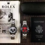 ROLEX-063 明星余文樂同款保羅諾曼迪通拿紀念版日本多功能石英腕錶