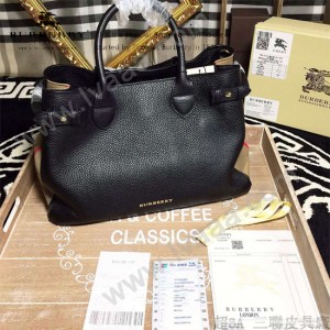 Burberry 1771-02 潮流時尚款running man宋智孝同款荔枝紋女士手提單肩包