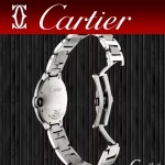 CARTIER-310 時尚經典藍氣球系列把頭鑲嵌天然藍寶石可搭配9015/2892自動機械腕錶