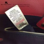 Burberry-0229-03 潮流時尚新款原單手掌紋進口牛皮配布手提斜背包