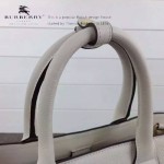 Burberry-0229-04 潮流時尚新款原單手掌紋進口牛皮配布手提斜背包