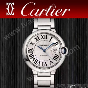 CARTIER-310 時尚經典藍氣球系列把頭鑲嵌天然藍寶石可搭配9015/2892自動機械腕錶