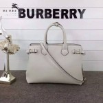 Burberry-0229-04 潮流時尚新款原單手掌紋進口牛皮配布手提斜背包