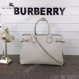 Burberry-0229 潮流時尚新款原單手掌紋進口牛皮配布手提斜背包