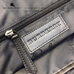 BURBERRY-0242-01 專櫃時尚新款牛皮配格調PVC男士手提公文包