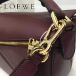 LOEWE 0160-01 專櫃時尚新款Puzzle Bag系列原版小牛皮手提單肩包