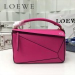 LOEWE 0160 專櫃時尚新款Puzzle Bag系列原版小牛皮手提單肩包