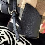 Burberry-0245 潮流時尚新款原版棉布搭配原版荔枝紋牛皮陳柏霖同款休閑書包