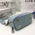LOEWE 0160-02 專櫃時尚新款Puzzle Bag系列原版小牛皮手提單肩包
