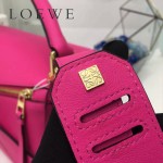 LOEWE 0160 專櫃時尚新款Puzzle Bag系列原版小牛皮手提單肩包