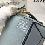 LOEWE 0160-02 專櫃時尚新款Puzzle Bag系列原版小牛皮手提單肩包