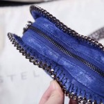 Stella McCartney-01-05 斯特拉經典的鏈條編織搭配心形高俊熙同款愛心鏈條斜挎包