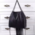Stella McCartney-03-03 斯特拉超纖面料搭配超長流蘇五角星經典款大號流蘇包