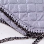 Stella McCartney-04-07 斯特拉潮流時尚周冬雨同款MINI版手提斜跨鏈條包