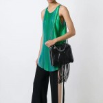 Stella McCartney-03-03 斯特拉超纖面料搭配超長流蘇五角星經典款大號流蘇包