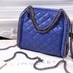 Stella McCartney-04-03 斯特拉潮流時尚周冬雨同款MINI版手提斜跨鏈條包