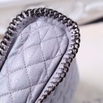 Stella McCartney-04-07 斯特拉潮流時尚周冬雨同款MINI版手提斜跨鏈條包