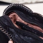 Stella McCartney-01-04 斯特拉經典的鏈條編織搭配心形高俊熙同款愛心鏈條斜挎包