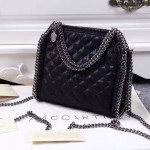 Stella McCartney-04-04 斯特拉潮流時尚周冬雨同款MINI版手提斜跨鏈條包