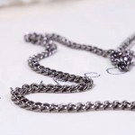 Stella McCartney-04 斯特拉潮流時尚周冬雨同款MINI版手提斜跨鏈條包