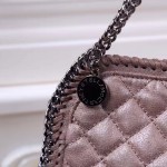 Stella McCartney-04-05 斯特拉潮流時尚周冬雨同款MINI版手提斜跨鏈條包