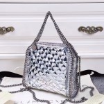 Stella McCartney-04 斯特拉潮流時尚周冬雨同款MINI版手提斜跨鏈條包