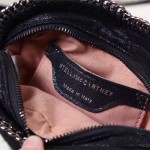 Stella McCartney-01-04 斯特拉經典的鏈條編織搭配心形高俊熙同款愛心鏈條斜挎包