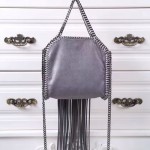 Stella McCartney-02-02 斯特拉超纖面料搭配超長流蘇五角星經典款小號流蘇包