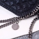 Stella McCartney-04-04 斯特拉潮流時尚周冬雨同款MINI版手提斜跨鏈條包