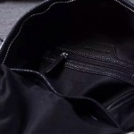 Chiara Ferragni-01 米蘭時尚博主眨眼睛設計黑色大號雙肩包書包
