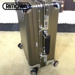 RIMOWA-03 德國日默瓦潮流奢華機場必備凹造型利器全鋁鎂合金原單品質材質旅行箱