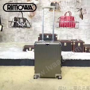 RIMOWA-03 德國日默瓦潮流奢華機場必備凹造型利器全鋁鎂合金原單品質材質旅行箱