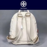 Tory Burch-002-2 托里伯奇女士新款帆布拼色條雙肩包書包