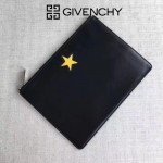 Givenchy-0013-3 潮流男士五角星牛皮薄款手拿包