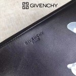Givenchy-0013 潮流男士灌籃高手印花牛皮薄款手拿包