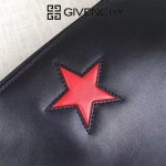 Givenchy-0013-3 潮流男士五角星牛皮薄款手拿包