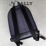 BALLY-005 正品防水尼龍配皮男士雙肩包